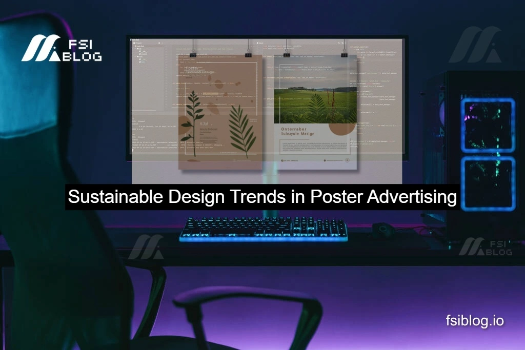 Sustainable Design Trends in Poster Advertising